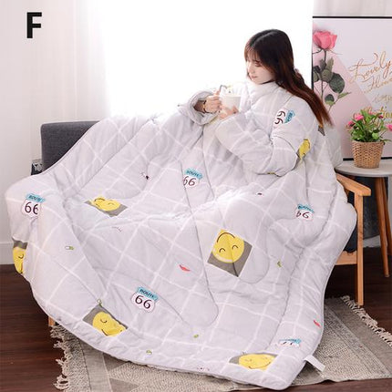 Winter Lazy Quilt with Sleeves - Wnkrs