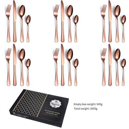 24 Pcs Cutlery Set - Wnkrs