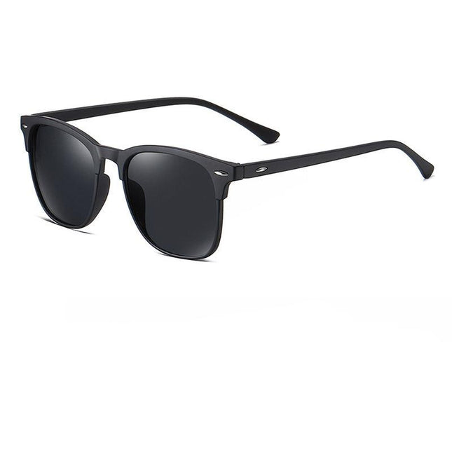 Gafas de sol polarizadas cuadradas retro para hombre