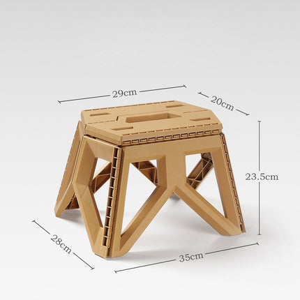 Taburete plegable portátil para exteriores