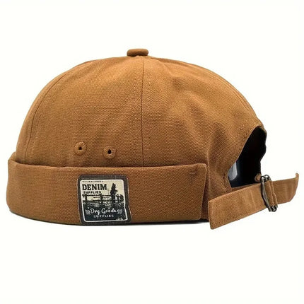 Casquette melon sans visière vintage