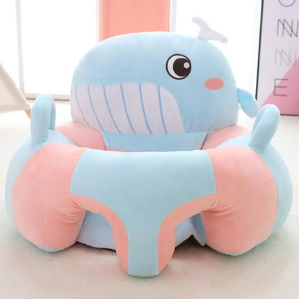 Plush Baby Support Seat: Comfortable Learning-to-Sit Chair - Wnkrs