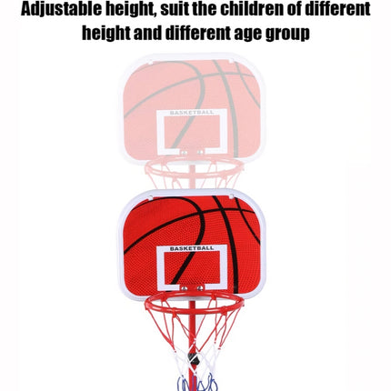 Juego de aro de baloncesto para niños con altura ajustable