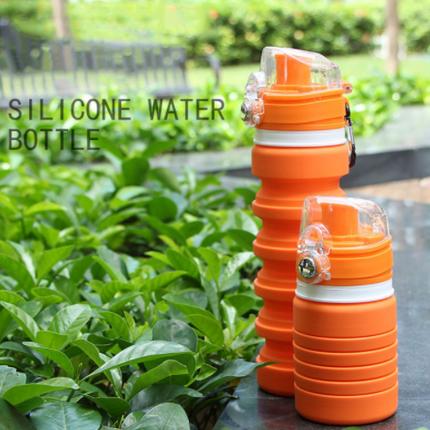 Silicone Folding Sports Collapsible Water Bottle Portable Travel Hiking Camping Cycling Climbing Expandable Drink Bottle Hot Sal - Wnkrs