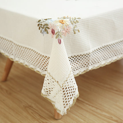 Fabric cotton floral tablecloth - Wnkrs