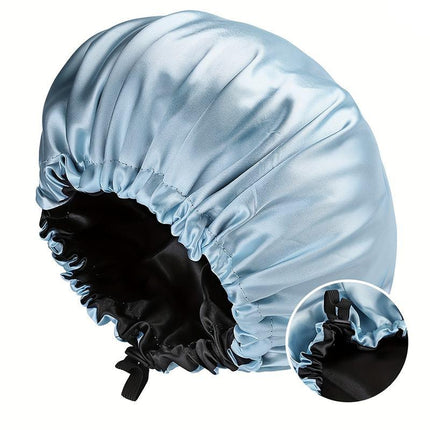 Bonnet en soie ajustable pour femme