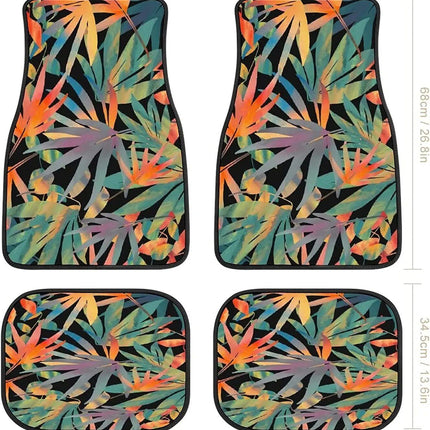 Plant Print Universal Beach Car Mats - Wnkrs