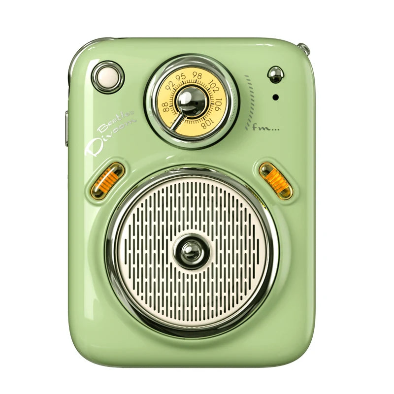 Mini Retro Bluetooth Speaker with FM Radio