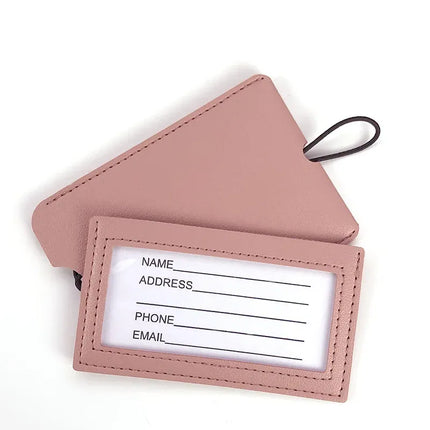 Premium PU Leather Luggage Tags