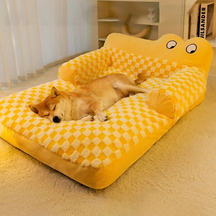 Cama para mascotas súper suave y cálida para el invierno para perros y gatos