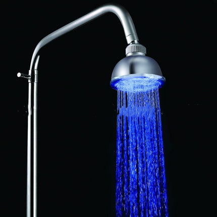 Romantic LED Shower Head Pressurized Water Saving Adjustable 7 Color LED Shower Head Facut Home Bathroom LED Shower Sprinkler - Wnkrs