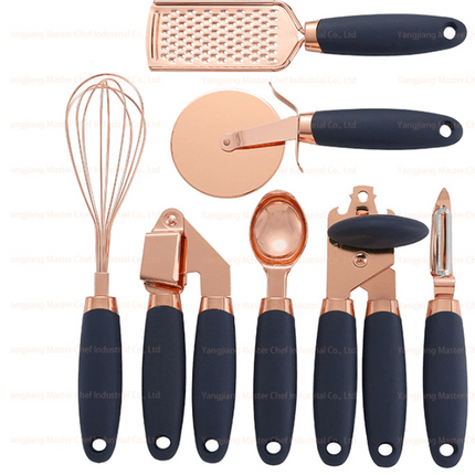 Kitchen Household Peeler Gadget Copper Plating Set - Wnkrs