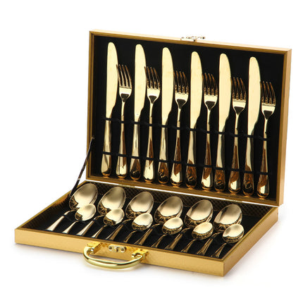 Golden Western Knife and Fork Household Cutlery Set - Wnkrs