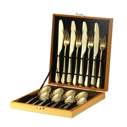 Golden Western Knife and Fork Household Cutlery Set - Wnkrs