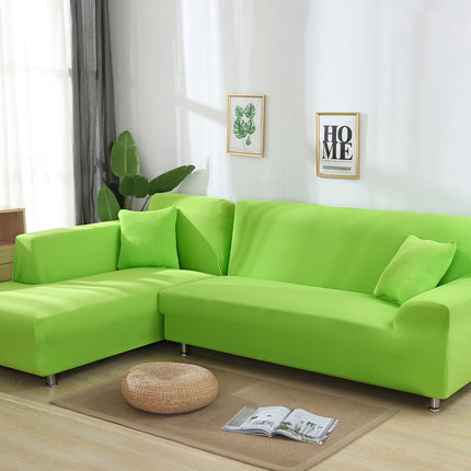 Solid Color Sofa Cover Elastic Tightly Packed Full Cover - Wnkrs