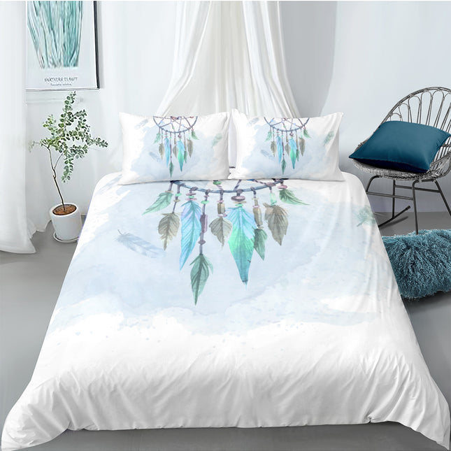 Digital Printing Quilt Cover Three-piece Foreign Trade Dream Catcher Series - Wnkrs