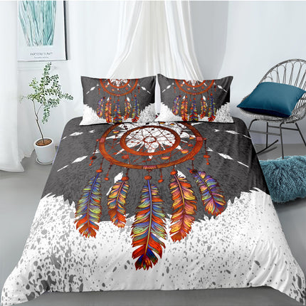 Digital Printing Quilt Cover Three-piece Foreign Trade Dream Catcher Series - Wnkrs