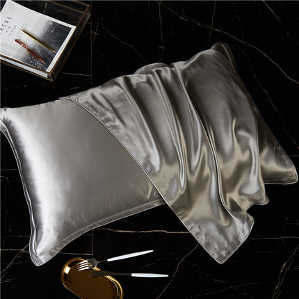 Single Side Silk Silk Pillowcase Splicing Small Side Envelope Pillowcase - Wnkrs