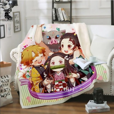 Blanket Double Thicken Square Blanket Lunch Break Blanket - Wnkrs