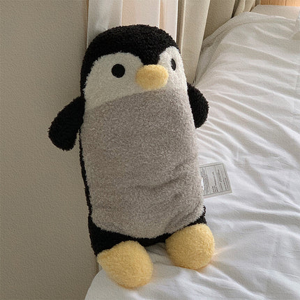 Comfortable Velvet three-Dimensional Little Penguin Pillow Nap Cushion Small Pillow Doll - Wnkrs