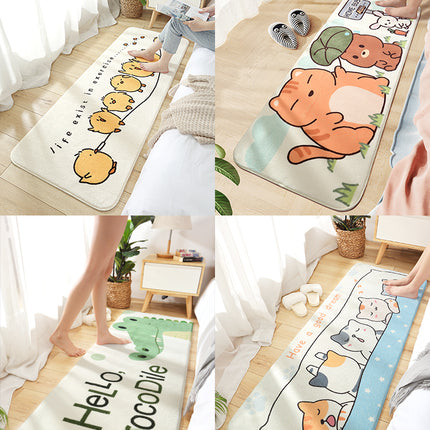 Bedroom Home Living Room Cushion Carpet Plush Floor Mat Under Bed - Wnkrs