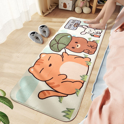 Bedroom Home Living Room Cushion Carpet Plush Floor Mat Under Bed - Wnkrs