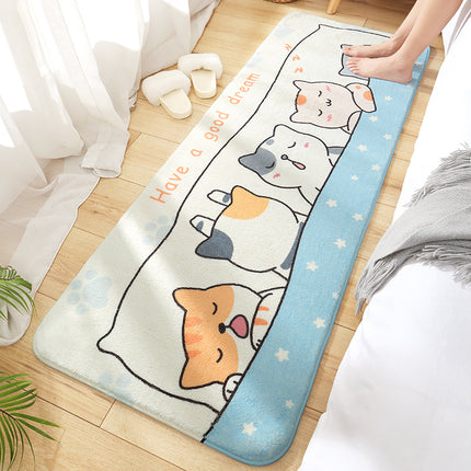 Bedroom Home Living Room Cushion Carpet Plush Floor Mat Under Bed - Wnkrs