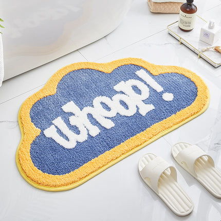 Door Entrance Bathroom Mat Cloud Bath Rug - Wnkrs