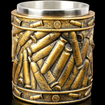 Bullet Stainless Steel Cup Personalized Pistol Style Beer Cup - Wnkrs