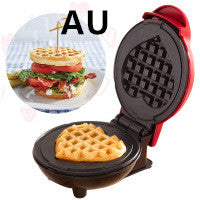 Mini Waffle Maker Waffle Home Children'S Breakfast Machine Portable Electric Baking Pan Light Food Machine - Wnkrs