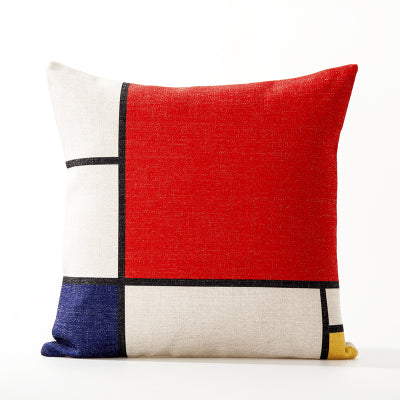 Office cushion pillowcases, car sofa cushion pillowcases, thick cotton and linen pillowcases - Wnkrs