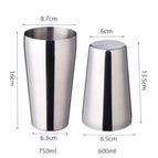 2pcs / 750mlto600ml