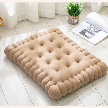 Biscuit Thicken Cute Office Sedentary Tatami Dining Chair Mat - Wnkrs