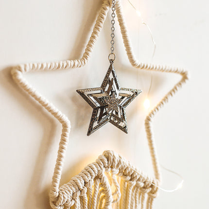 Homestay Style Wall Decoration Pendants Stars And Moon Creative Ornaments - Wnkrs