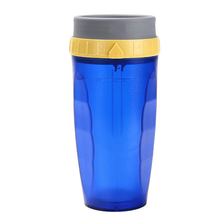 No Cover Twist Cup Travel Portable Cup Double Insulation Tumbler Straw Sippy Water Bottles Portable For Children Adults - Wnkrs