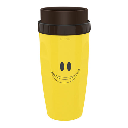 No Cover Twist Cup Travel Portable Cup Double Insulation Tumbler Straw Sippy Water Bottles Portable For Children Adults - Wnkrs