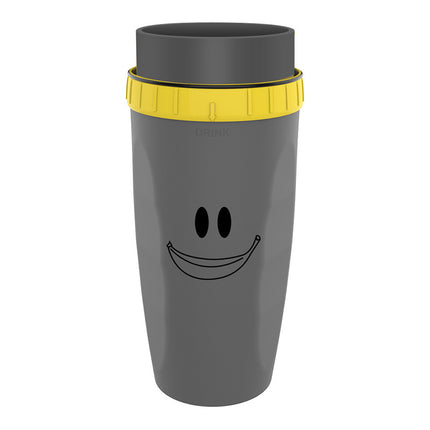 No Cover Twist Cup Travel Portable Cup Double Insulation Tumbler Straw Sippy Water Bottles Portable For Children Adults - Wnkrs