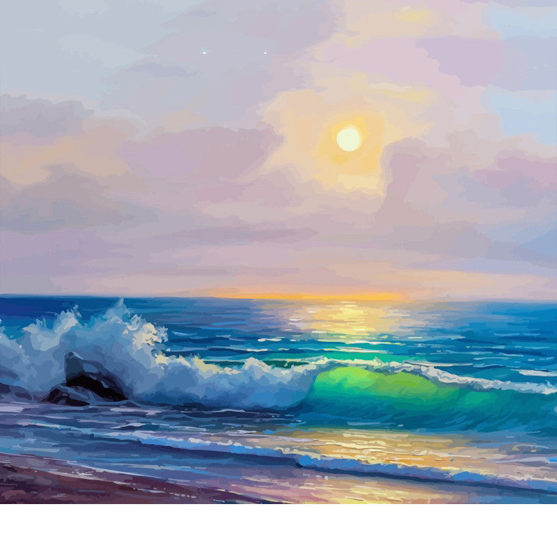 One Piece Drop-off Digital Oil Painting Diy Frameless Customization