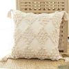 Almohada cuadrada beige