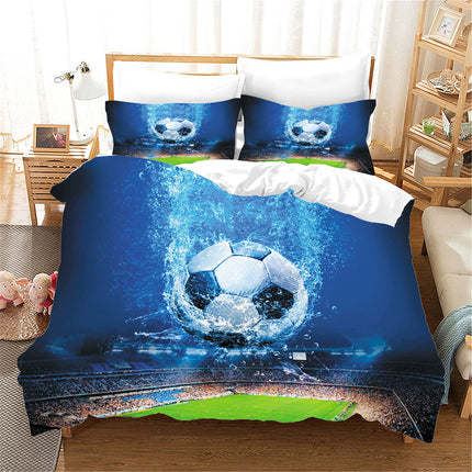 Sports Football Series Three-piece Bed - Wnkrs