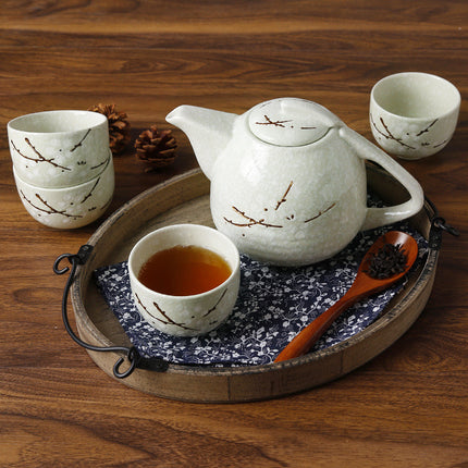 Japanese Ceramic Tea Set Set For Household Use - Wnkrs