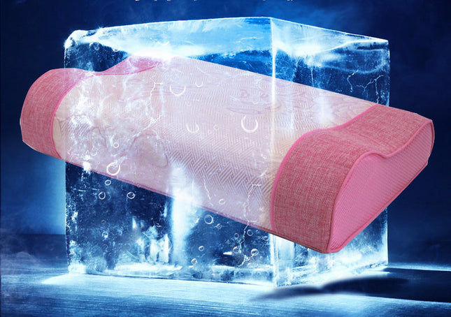 Cool Pillow Bamboo Cool Pillow Breathable Mahjong Magnet Memory Pillow Cervical Pillow Ice Silk - Wnkrs