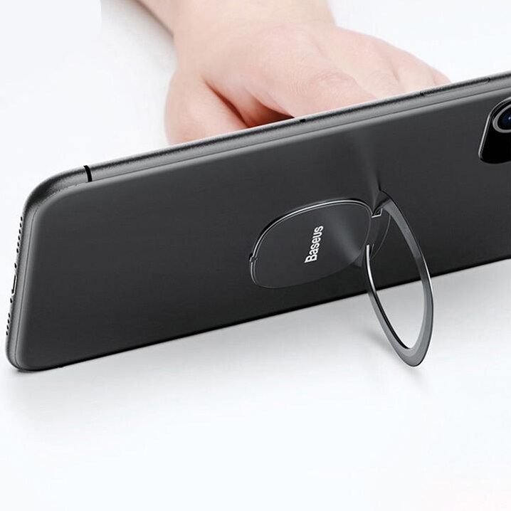Ultra-Slim Metal Phone Ring Holder
