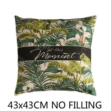 Madagascar, Jungle Animal Cushion Cover in Lush Green - Wnkrs