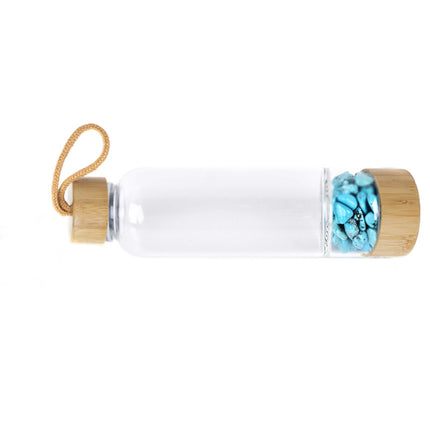 Natural crystal gravel water bottle - Wnkrs