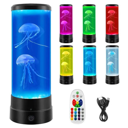 Mesmerizing LED Jellyfish Night Light - Wnkrs