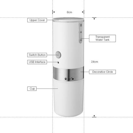 200ml Mini Coffee Machine - Wnkrs