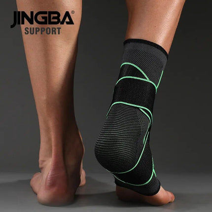 Protective Ankle Brace for Sports with Compression Nylon Strap - Wnkrs