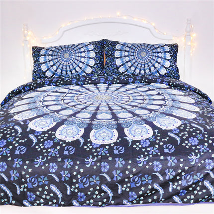 Blue Peacock Bedding - Wnkrs