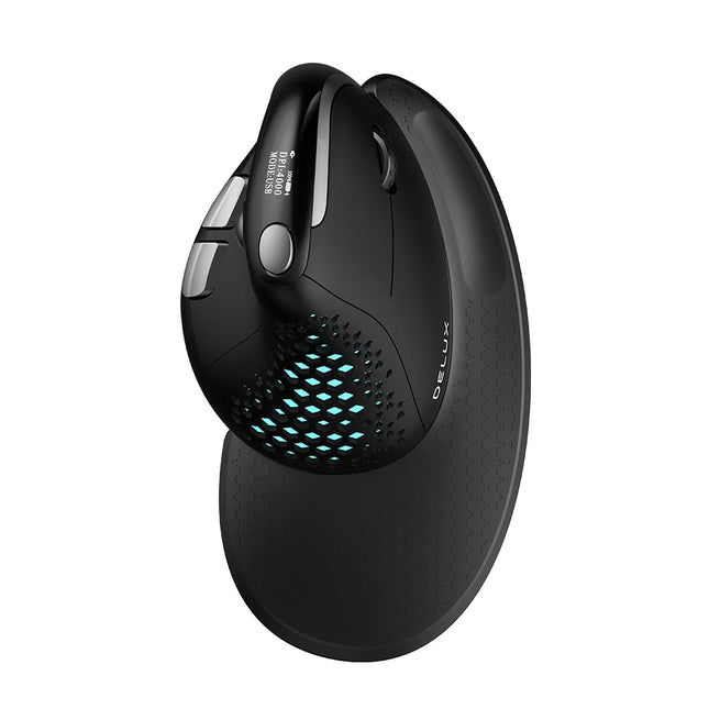 Ergonomic Vertical Mouse with OLED Display